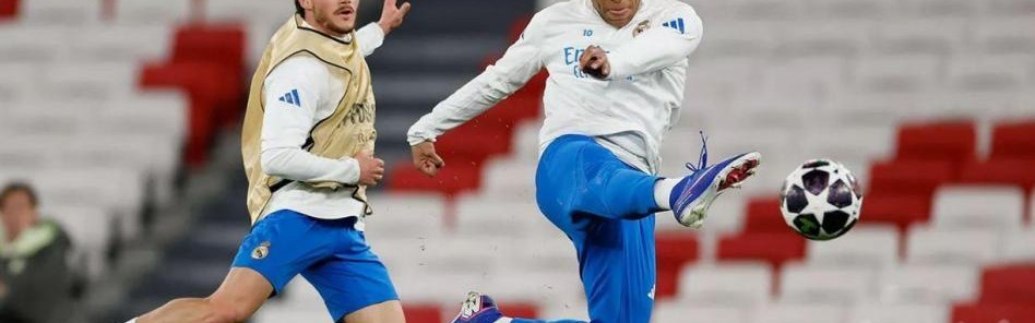 爱游戏平台-世体：皇马在光明球场进行训练，姆巴佩确认身体状态可以首发